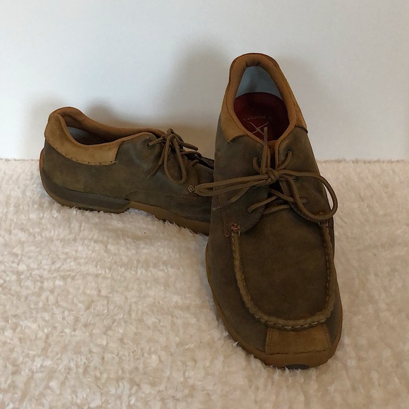 Twisted X Shoes Twisted X Mens Leather Driving Mocs Poshmark